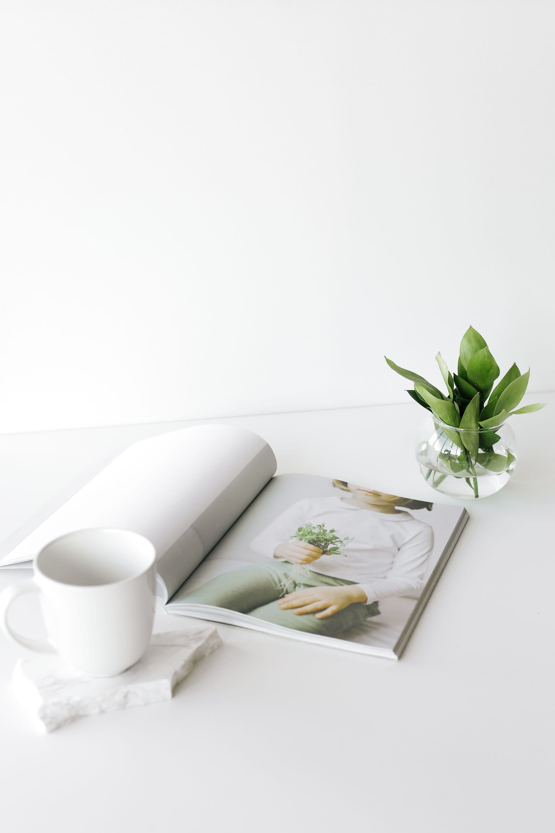 Bilingual architecture and design magazine mockup with Swiss-Japanese typography
